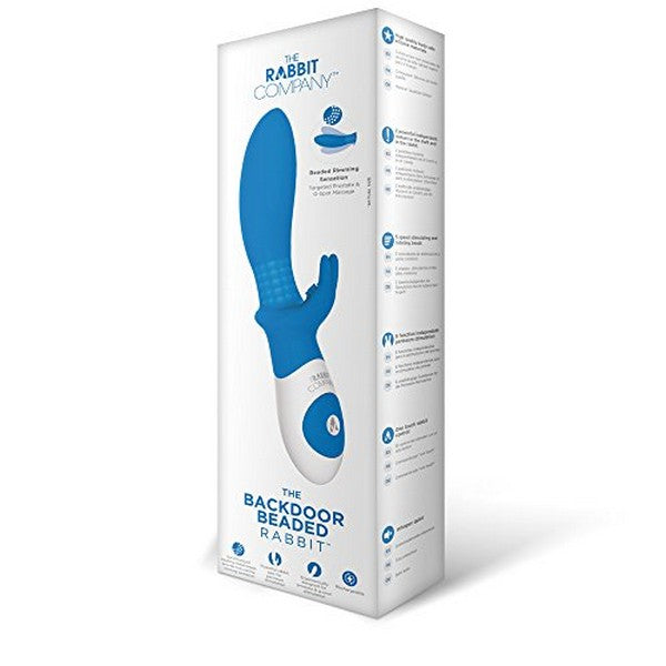 The Beaded Backdoor Rabbit Blå The Rabbit Company RC-010SAP