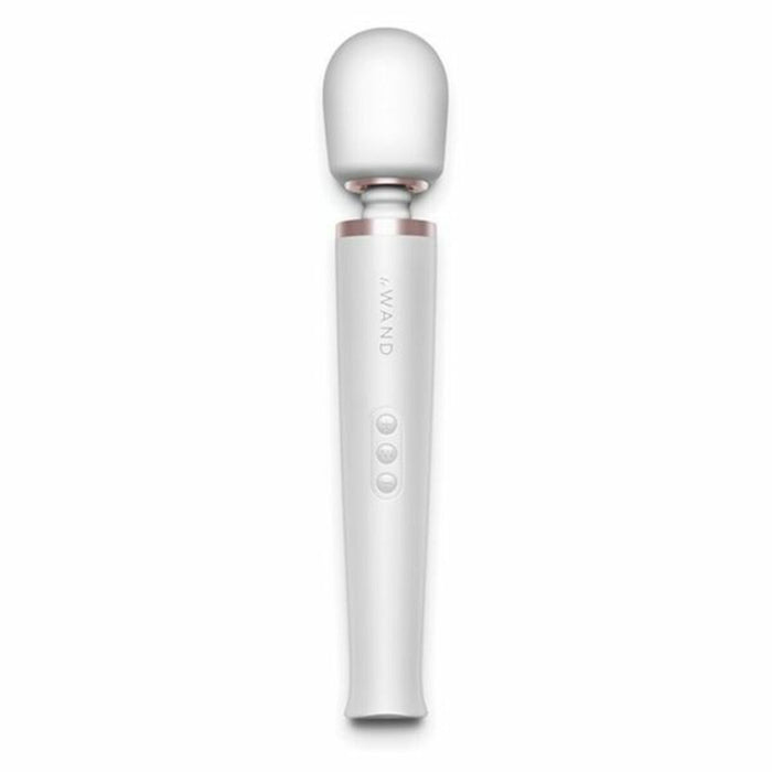 Uppladdningsbar Massageapparat Pärlvit Le Wand 93648