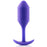 Anuspropp Snug Plug 2, mörklila B-Vibe 96731
