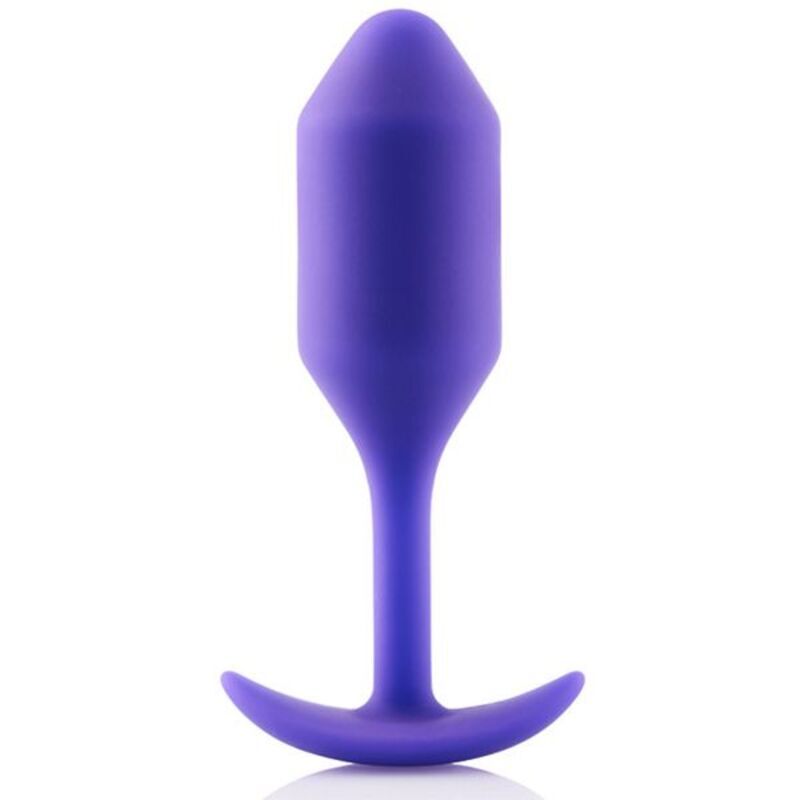 Anuspropp Snug Plug 2, mörklila B-Vibe 96731