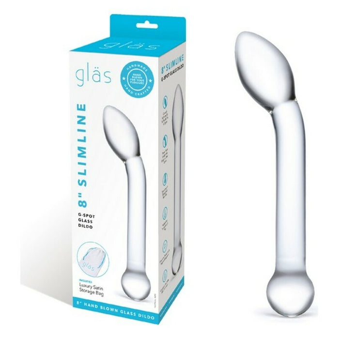 Slimline G-Spot Glass Dildo Glas