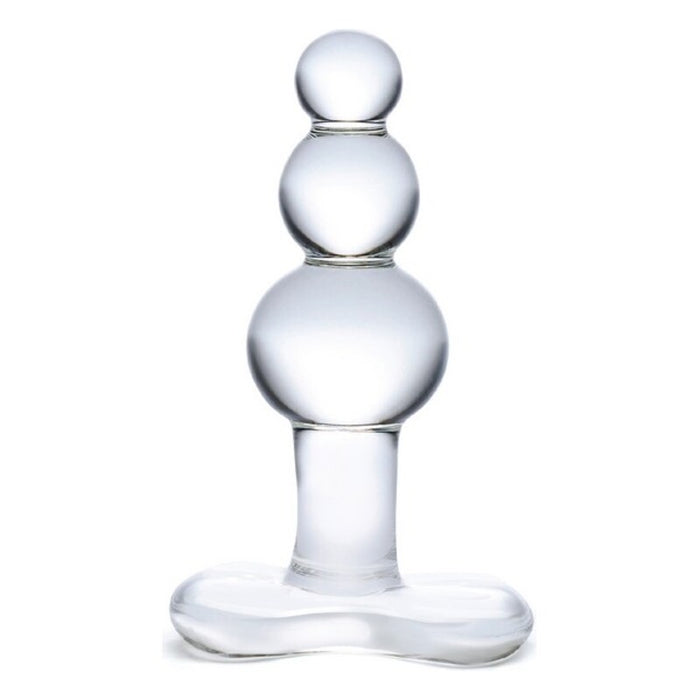 Analplugg Beaded Glass Glas