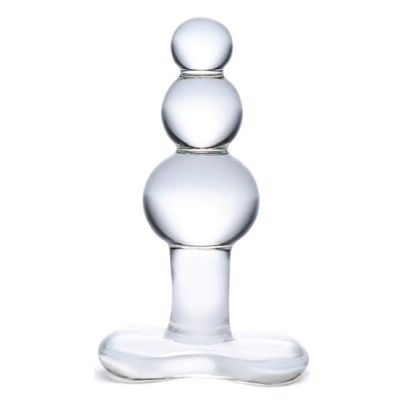 Analplugg Beaded Glass Glas