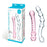 Lustask Glass Dildo Large Pleasure Kit Glas (2 pcs)