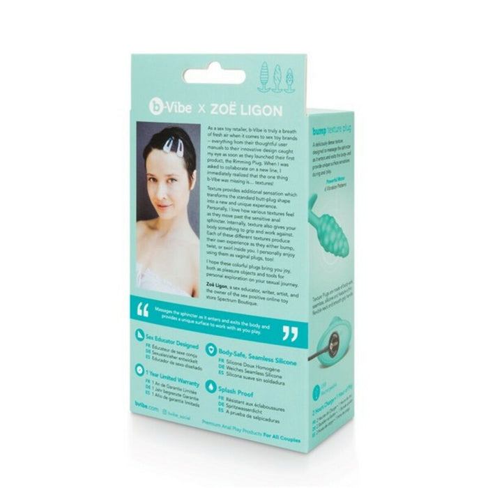 Vibrerande anuspropp B-Vibe Mint