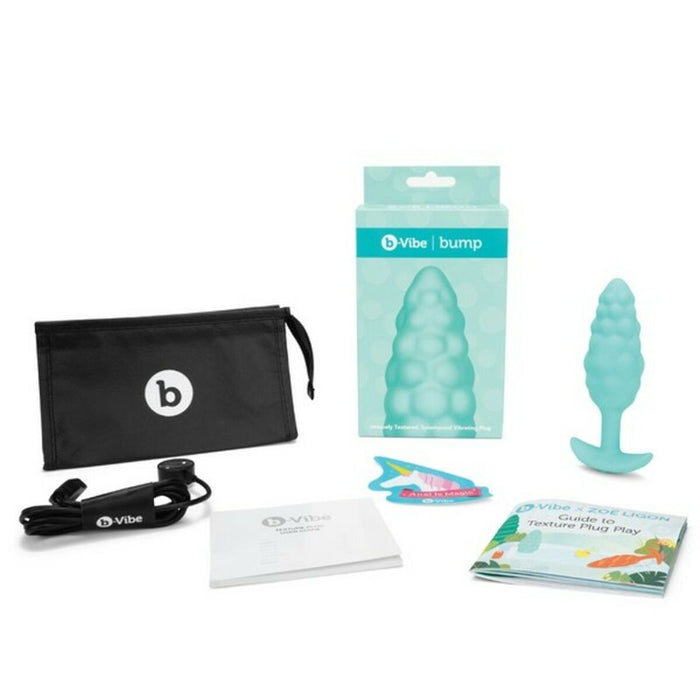 Vibrerande anuspropp B-Vibe Mint