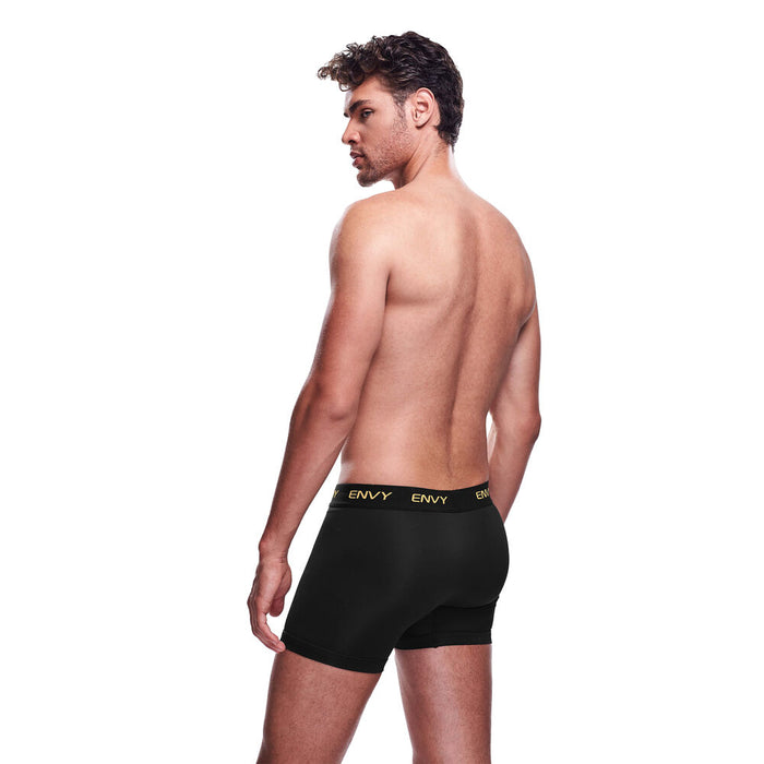 Boxershorts, Herr Long Envy Svart
