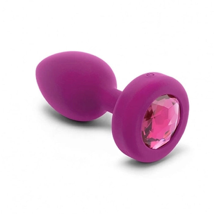 Analplugg B-Vibe Vibrating Jewel S/M Pink Ruby Storlek S/M