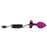 Analplugg B-Vibe Vibrating Jewel S/M Pink Ruby Storlek S/M