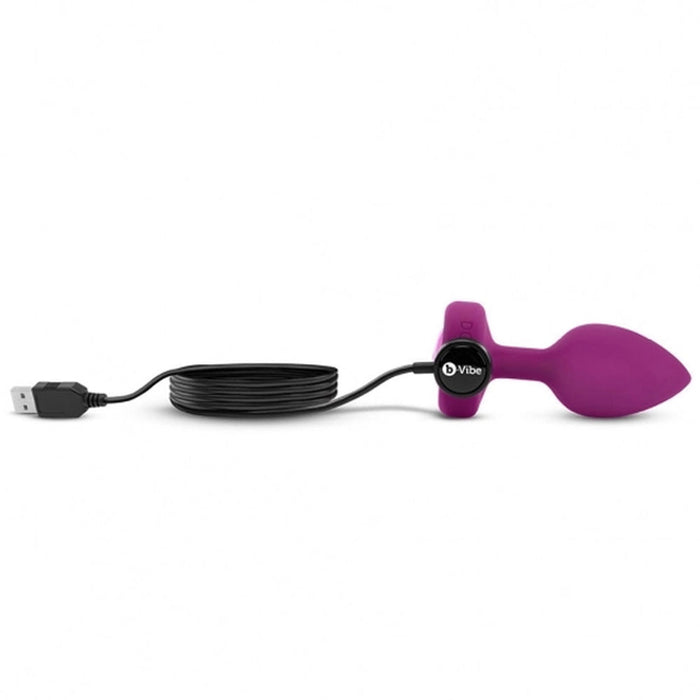 Analplugg B-Vibe Vibrating Jewel S/M Pink Ruby Storlek S/M