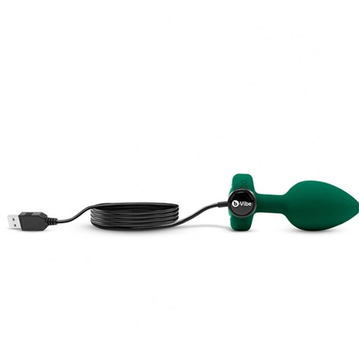 Analplugg B-Vibe Emerald Grön Storlek M/L