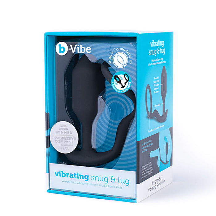 Analplugg B-Vibe Vibrating Snug & Tug M