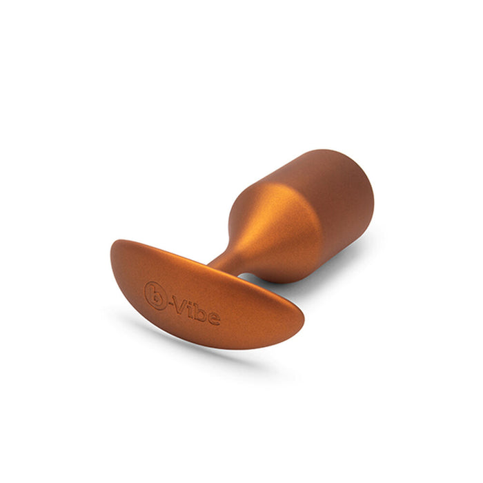 Analplugg B-Vibe Snug Plug 4 Sunburst Orange