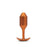 Analplugg B-Vibe Snug Plug 2 Sunburst Orange