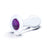 Dildo Bling Bling Glas Anal Training  3 Delar