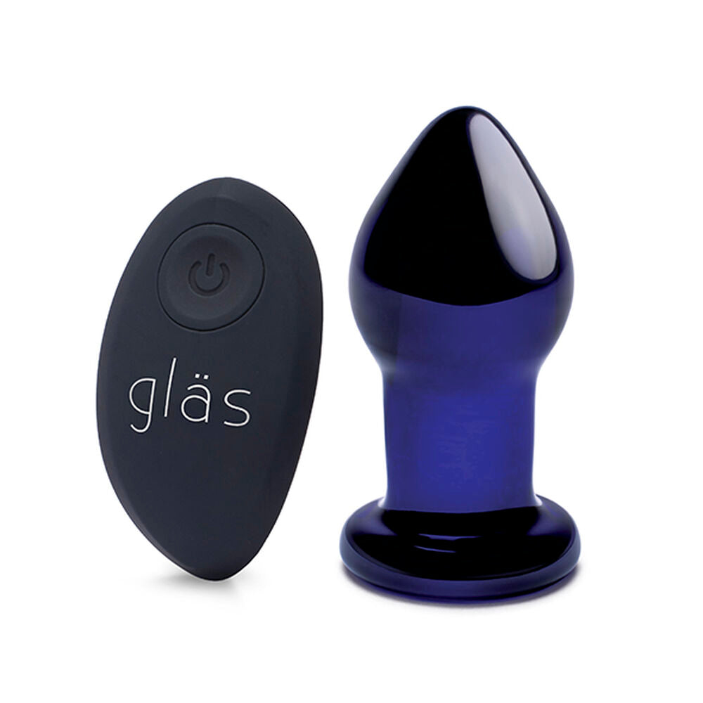 Vibrerande anuspropp Vibrating Butt Glas
