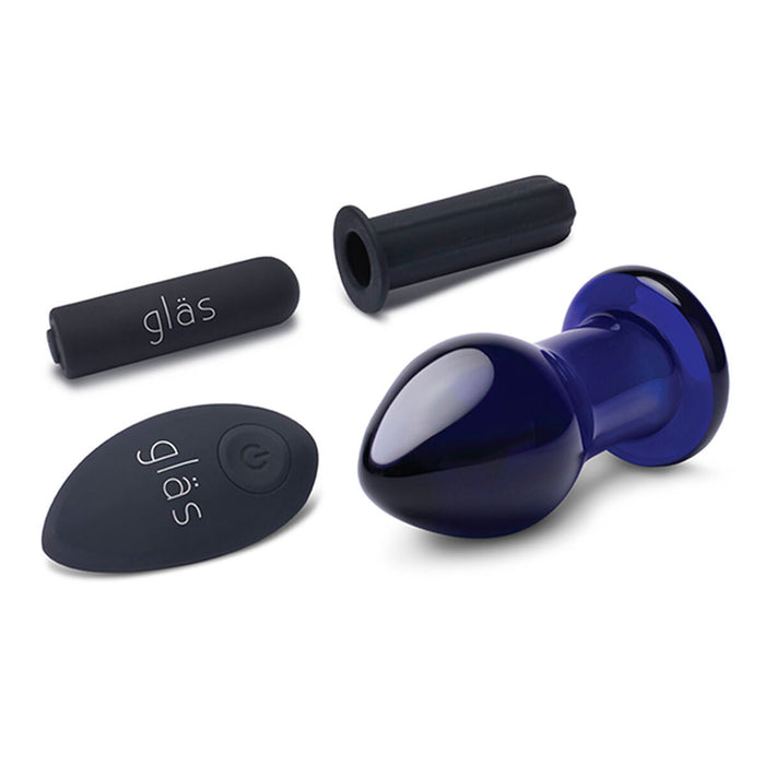 Vibrerande anuspropp Vibrating Butt Glas