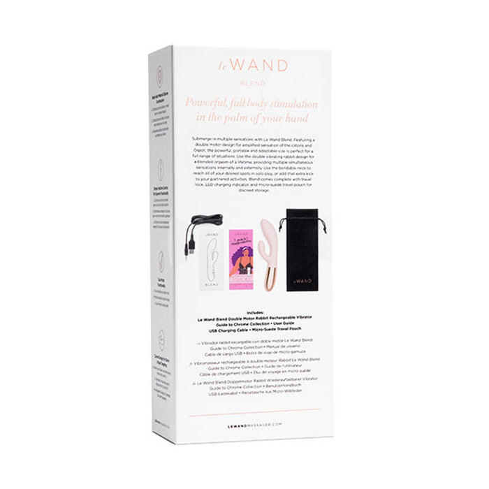 Dubbelvibrator Dual Stimulation Vibe Le Wand Guldrosa