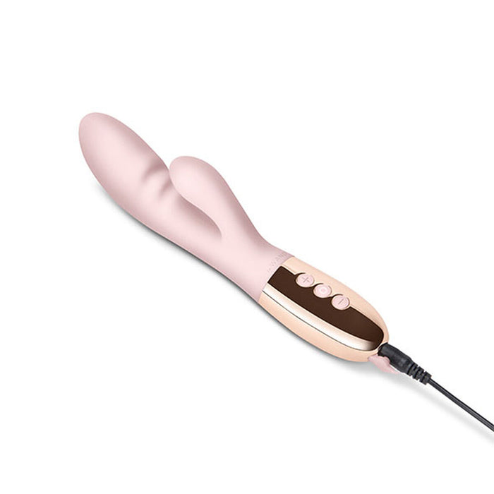 Dubbelvibrator Dual Stimulation Vibe Le Wand Guldrosa