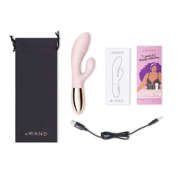 Dubbelvibrator Dual Stimulation Vibe Le Wand Guldrosa