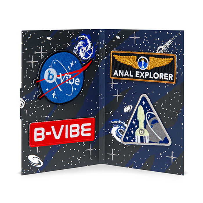 Lustask Anal Training Large Pleasure Kit B-Vibe ASStronaut Glow-in-the-Dark
