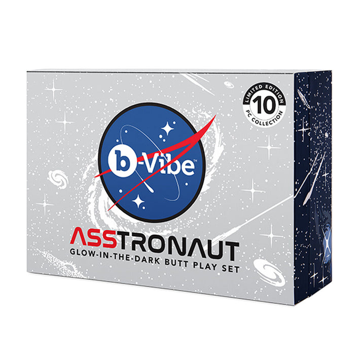 Lustask Anal Training Large Pleasure Kit B-Vibe ASStronaut Glow-in-the-Dark
