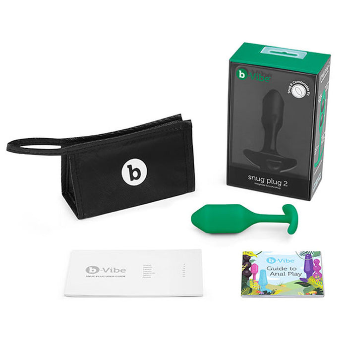 Analplugg B-Vibe 2 Grön