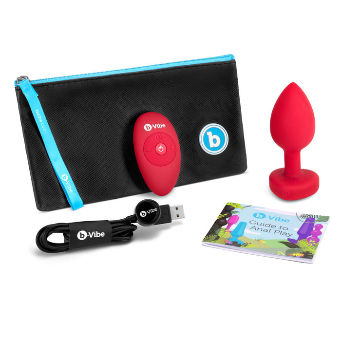 Vibrator B-Vibe  Heart  Röd
