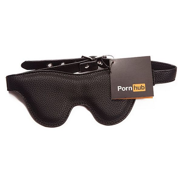 Vadderad ögonmask av konstläder Pornhub 49313