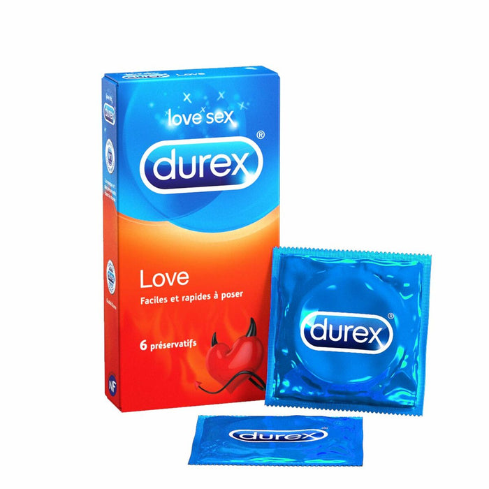 Kondomer Durex Love 6 Delar