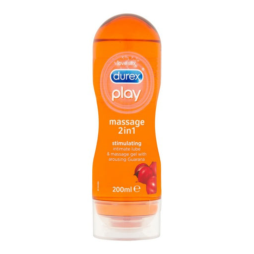 Glidmedel för massage 2 i 1 Stimulating Durex (200 ml)