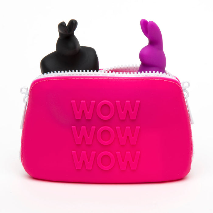 Sportväska Happy Rabbit WOW Small Pink Zip