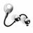 Ben Wa Kulor i Metall Fifty Shades of Grey FS-40174