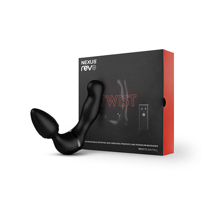 Vibrerande anal prostatamassör Nexus  Revo Twist Double