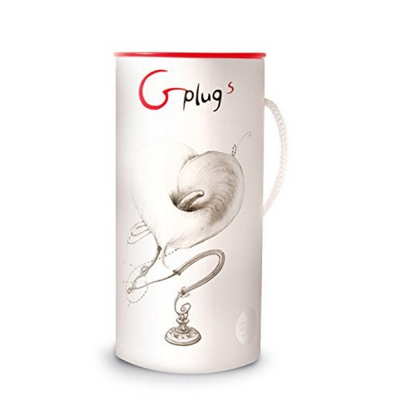 Stor anuspropp Gplug, neonröd Fun Toys 10196