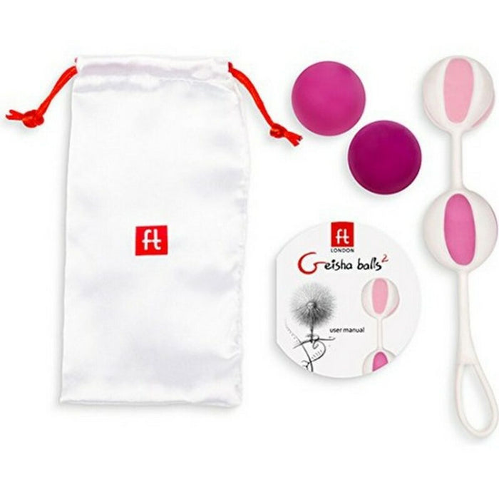 Geisha-klot, 2, rosa Fun Toys 10202