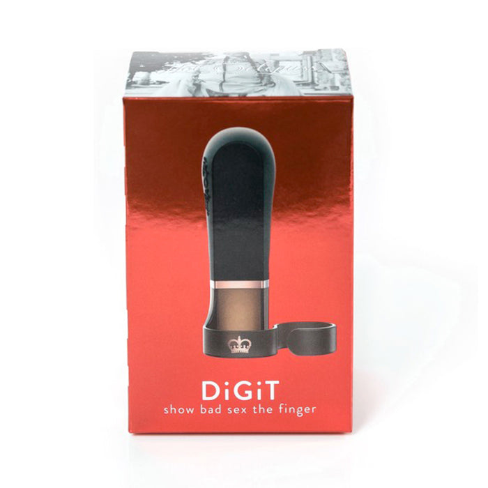 Digit Fingervibrator Hot Octopuss Svart