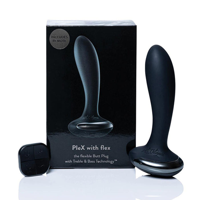 Analplugg Hot Octopuss PleX Svart
