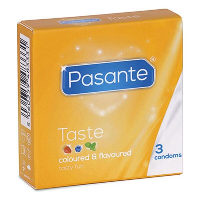 Kondomer Pasante Taste 19 cm (3 pcs)