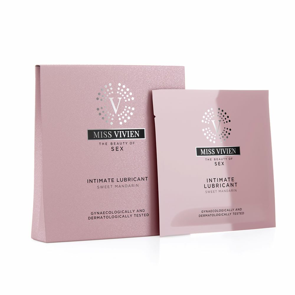 Vattenbaserat glidmedel Miss Vivien Intimate Tangerine (3 uds)