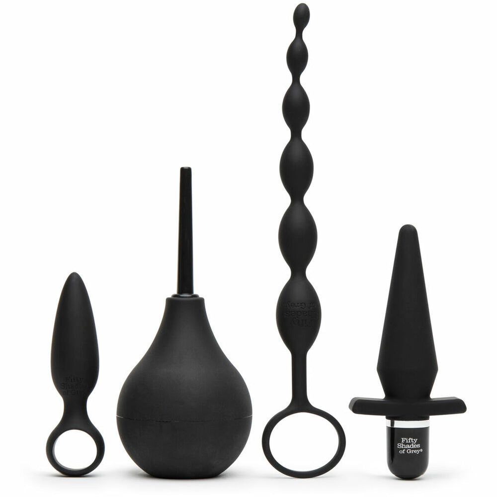 Analplugg Fifty Shades of Grey Starter Kit (4 pcs)