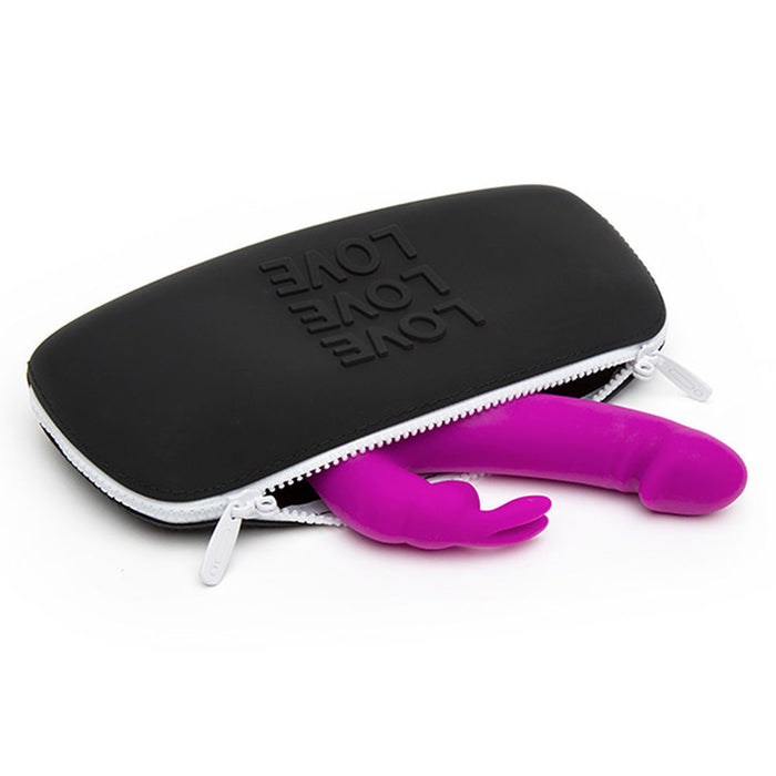 Sportväska Happy Rabbit LOVE Medium Black Zip