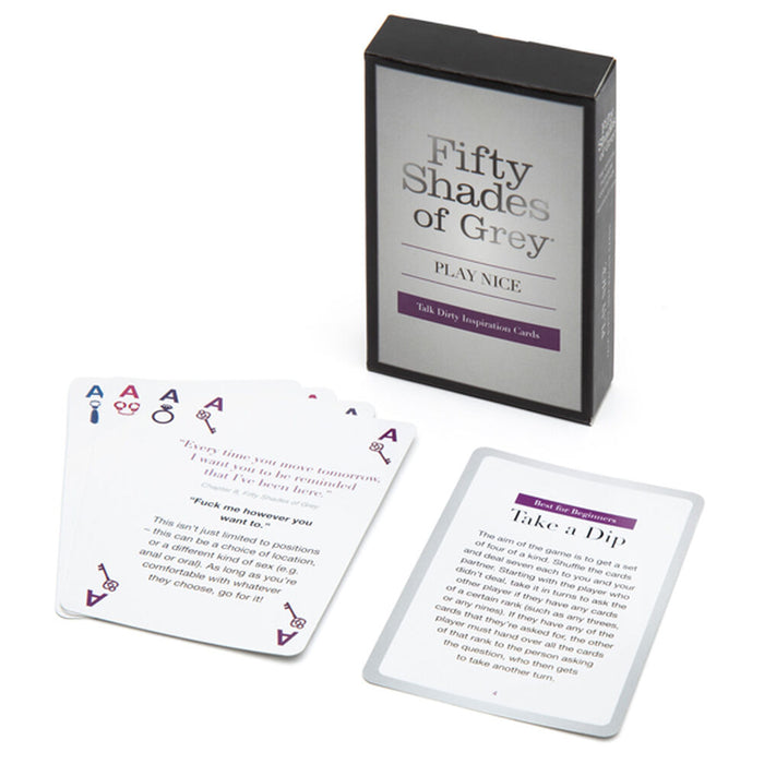 International Sex! Kortspel Fifty Shades of Grey Play Nice Talk Dirty