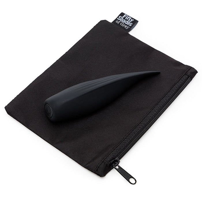 Vibrator Fifty Shades of Grey Sensation Flickering Tongue Svart