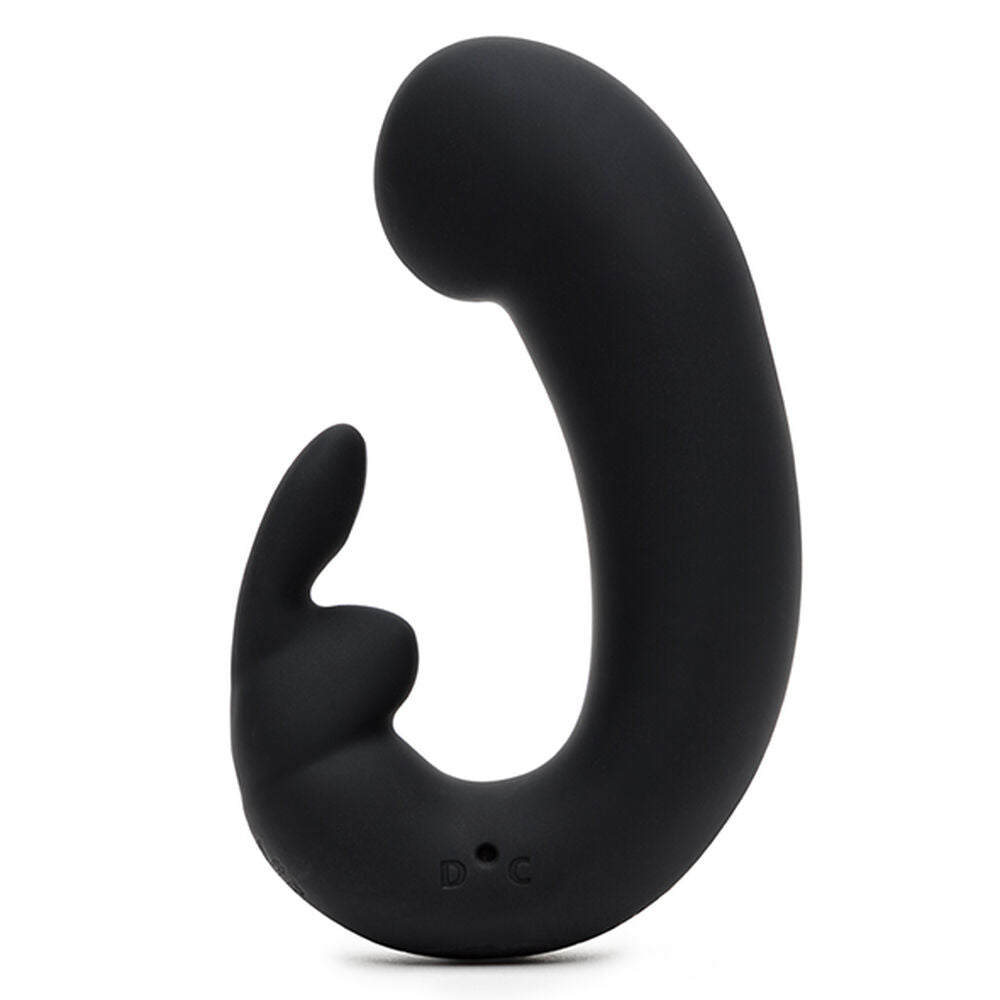 Kanindildo Fifty Shades of Grey Sensation G-Spot Svart
