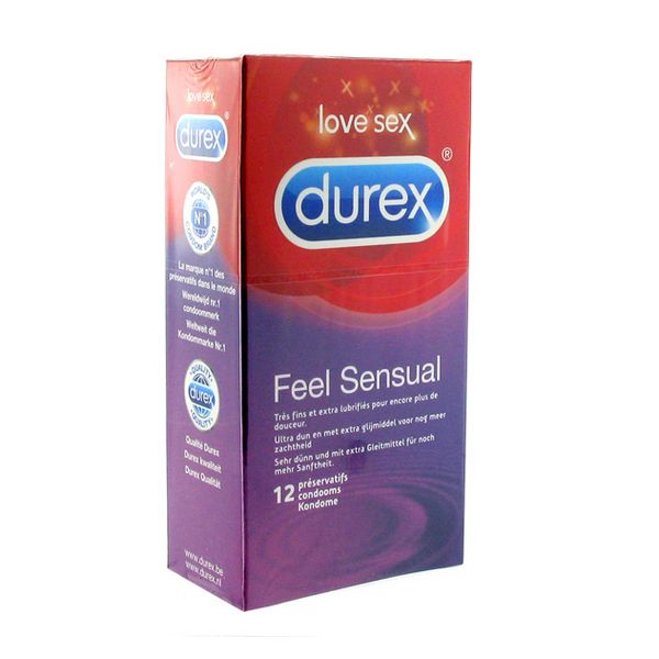 Feel Sensual Kondomer 12 st Durex E20298