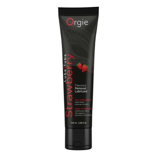 Glidmedel Lube Tube Strawberry Orgie 100 ml