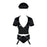 Police Set Costume S/M Obsessive E24010