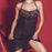 Babydoll Anaïs Rosana Svart
