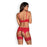 Set med underkläder i läder Jolierose Obsessive (3 pcs)